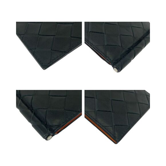 Bottega Veneta Leather Intrecciato Money Clip Wallet - Picture 4 of 10